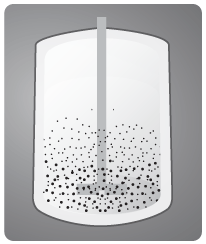 Solids Suspension - Off Bottom