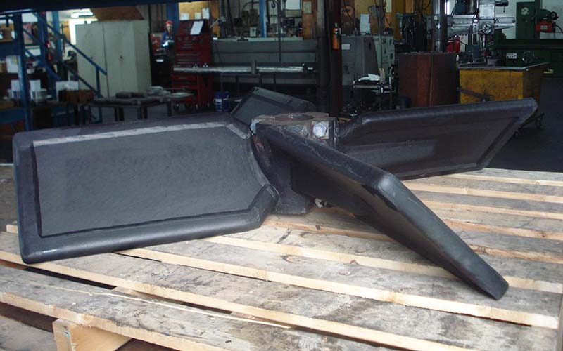 rubber coating impeller 1