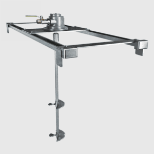 Pneumatic Tote Mixer – 3 HP Air Direct Drive Bridge Mount Utility ETM MMX-1230D-7-TB2