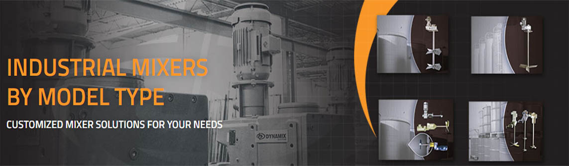 industrial tank mixer by model