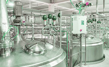 industrial mixer machines for the chemical industry