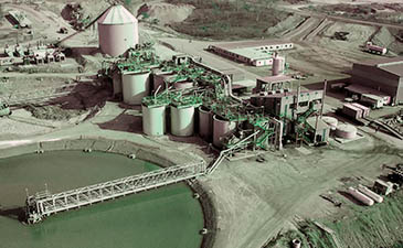 industrial mixer machine for the mining industry