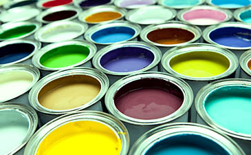 industrial mixer machine for the paint industry