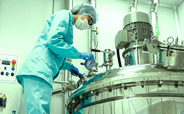 industrial mixers for the pharmaceutical industry