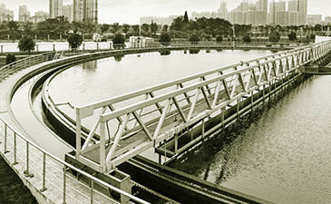 industrial mixer machine for wastewater industry