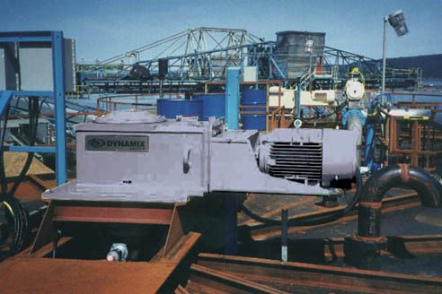 NMX Industrial Mixer on Tank Image 1