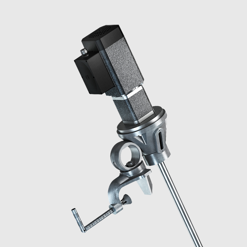 portable mixer heavy duty clamp mount electric gearbox