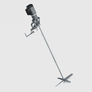 Portable Tank Mixer – Electric Gear Drive – 0.5 HP Clamp Mounted with Single Dynaflow Impeller – Single Phase