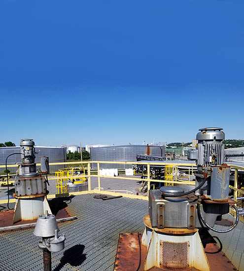 two industrial mixer installation 3